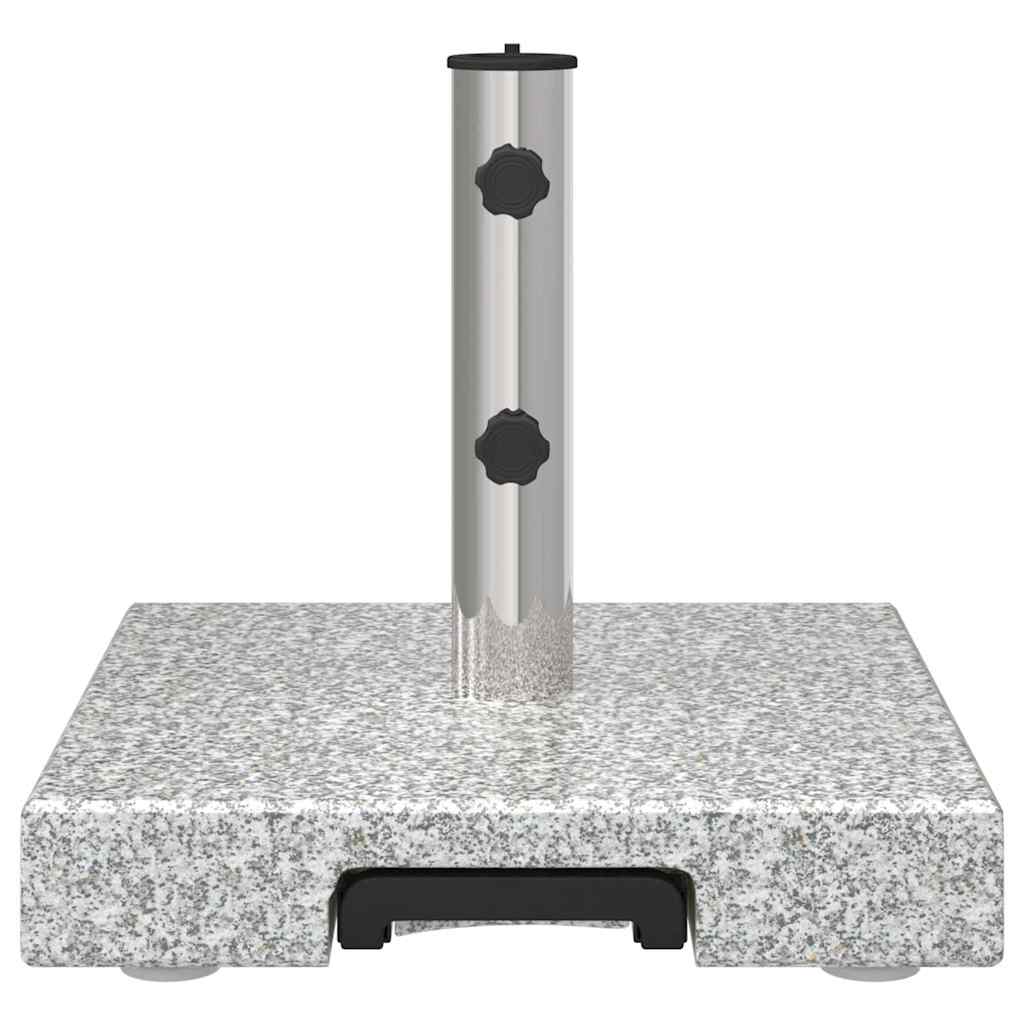Sonnenschirmständer 29 kg Grau Granit Quadratisch