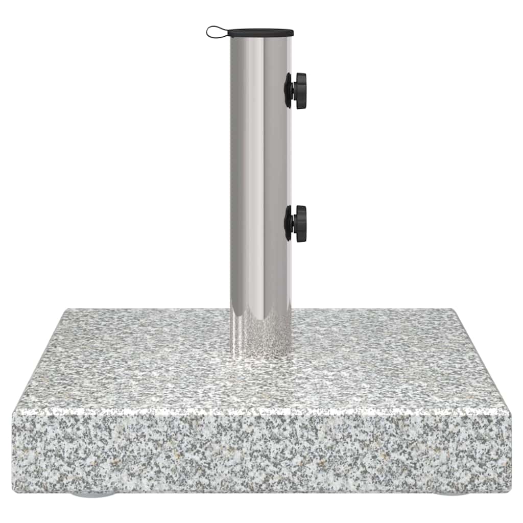 Sonnenschirmständer 29 kg Grau Granit Quadratisch