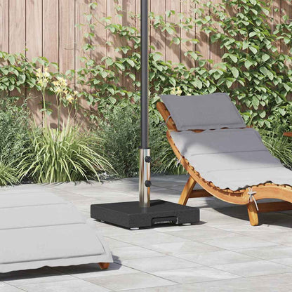 Sonnenschirmständer 29 kg Schwarz Granit Quadratisch