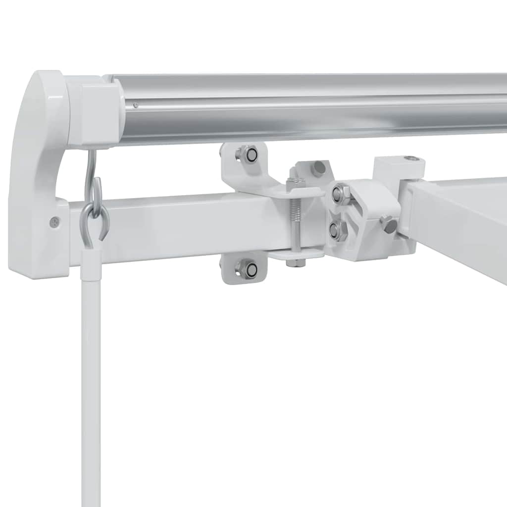 Markisenrahmen Weiß 3 x 2 m Metall