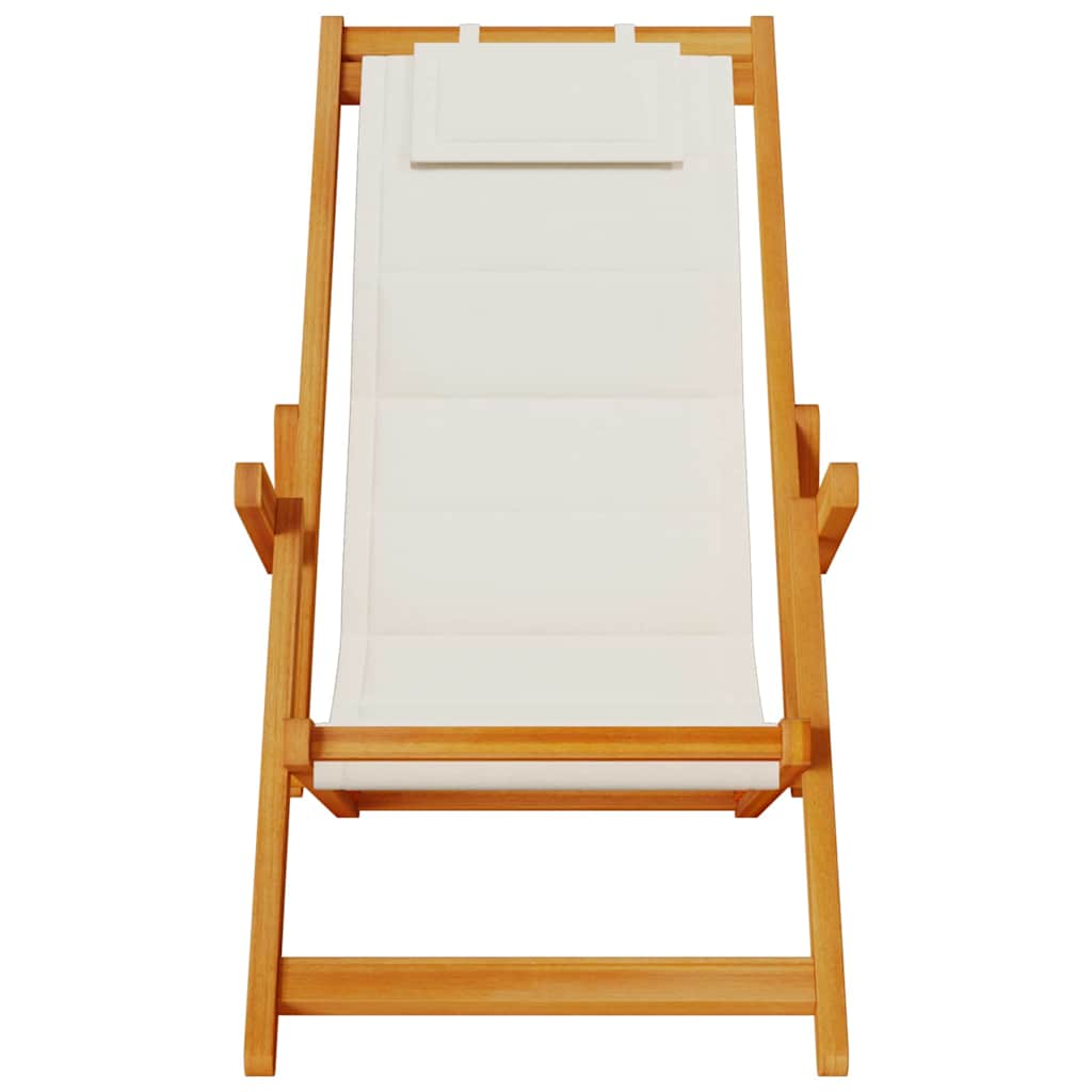 Liegestuhl 2 Stk. Braun Massivholz Akazie
