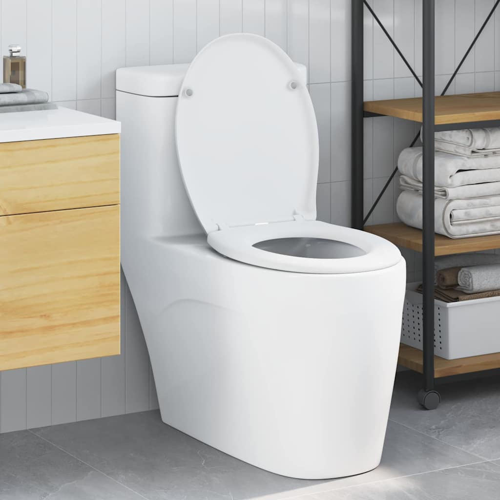 Toilettensitz Weiß 47 x 37 x 4 cm Duroplast