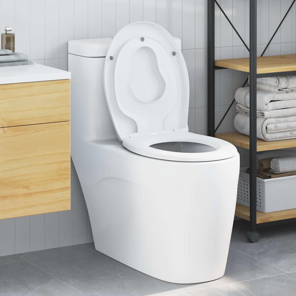 Toilettensitz Weiß 47 x 37 x 4 cm Duroplast