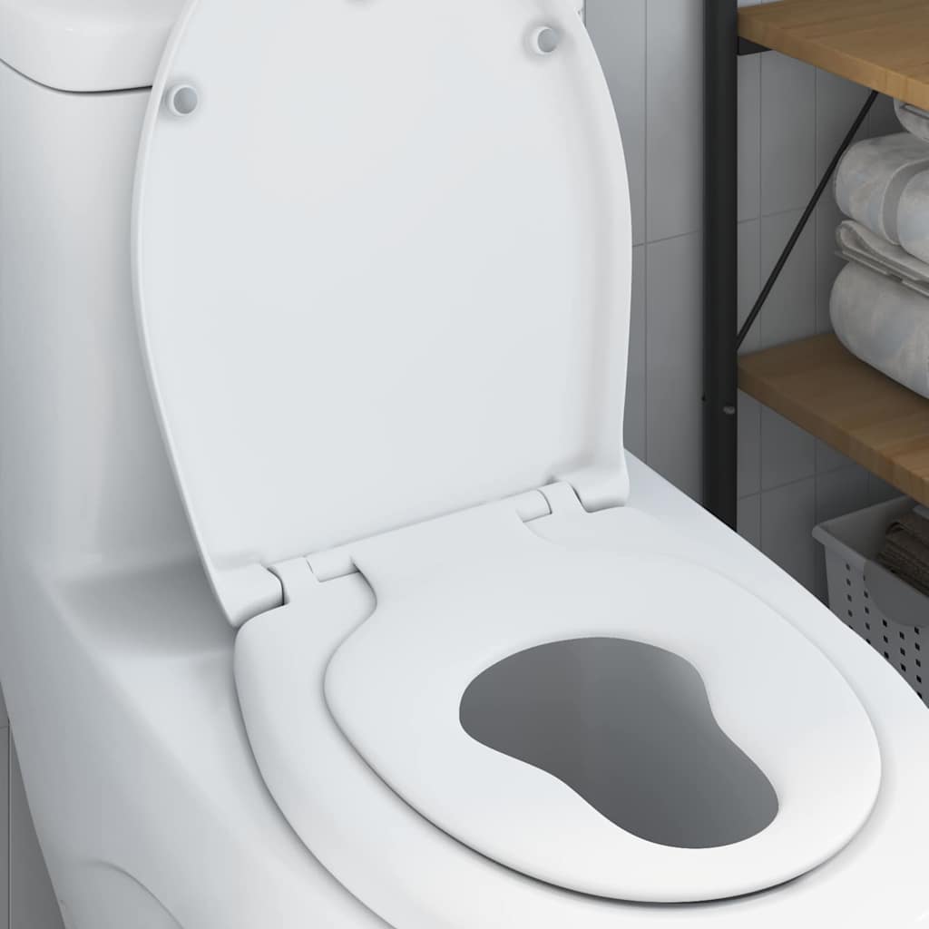 Toilettensitz Weiß 47 x 37 x 4 cm Duroplast