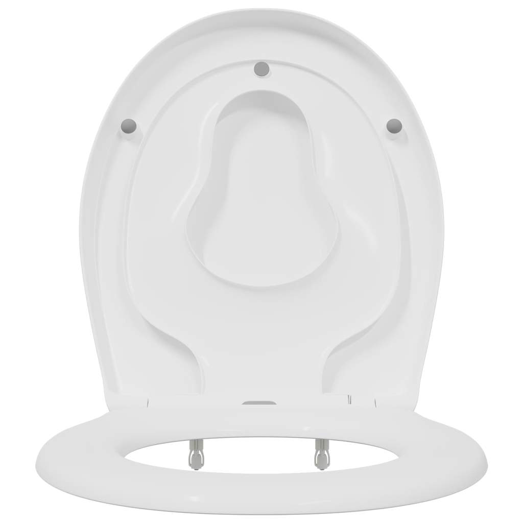 Toilettensitz Weiß 47 x 37 x 4 cm Duroplast