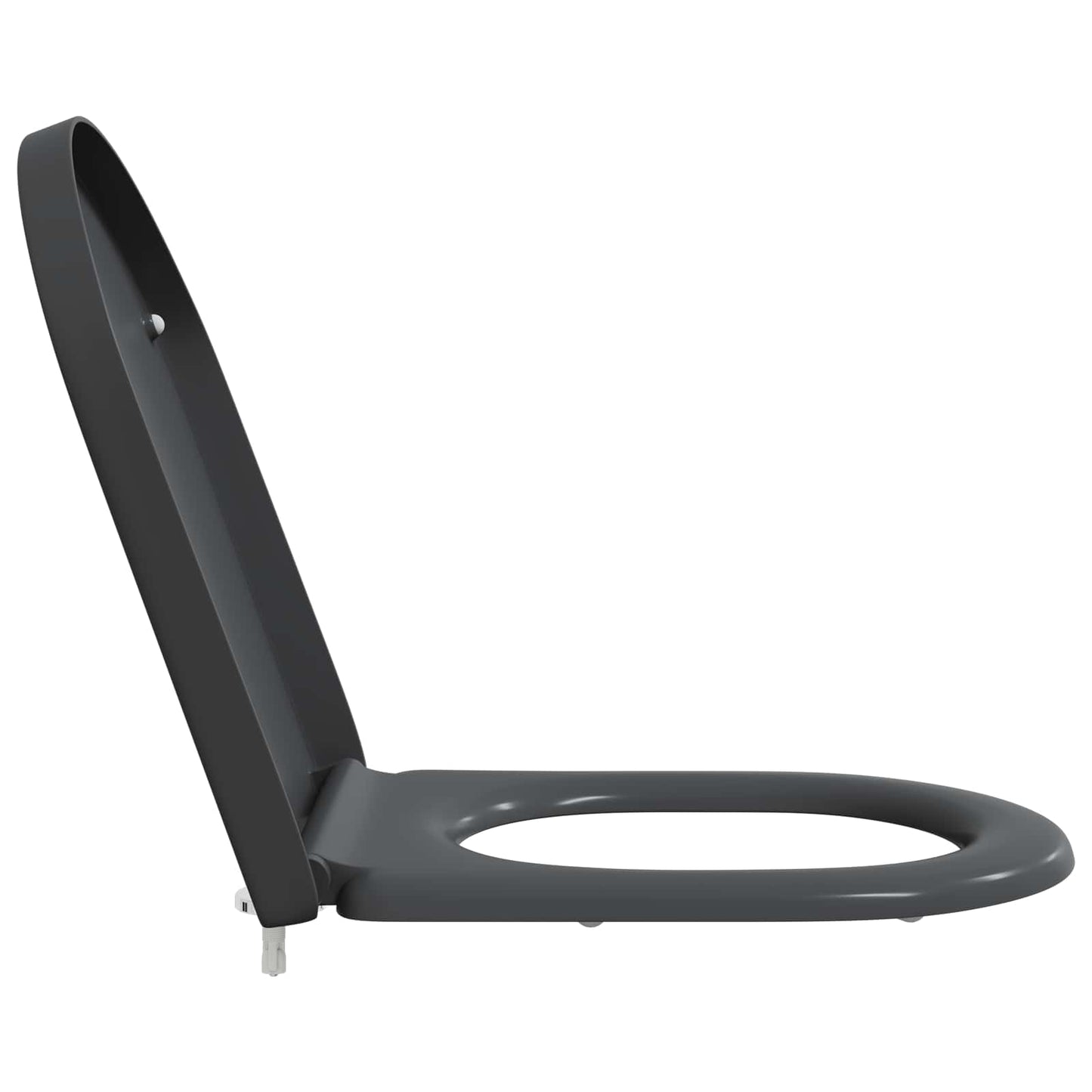 Toilettensitz Anthrazit 49 x 36 x 4 cm Duroplast