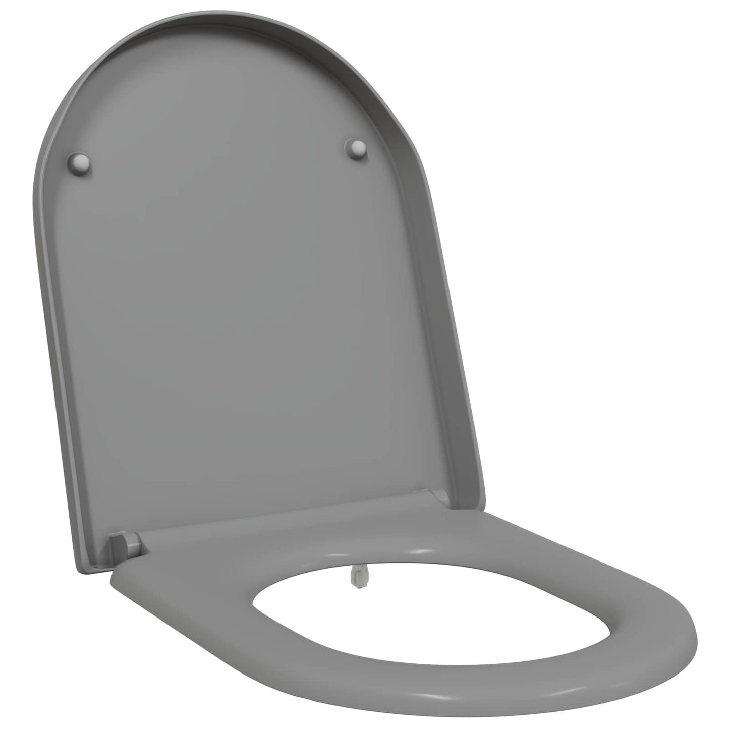 Toilettensitz Grau 49 x 36 x 4 cm Duroplast