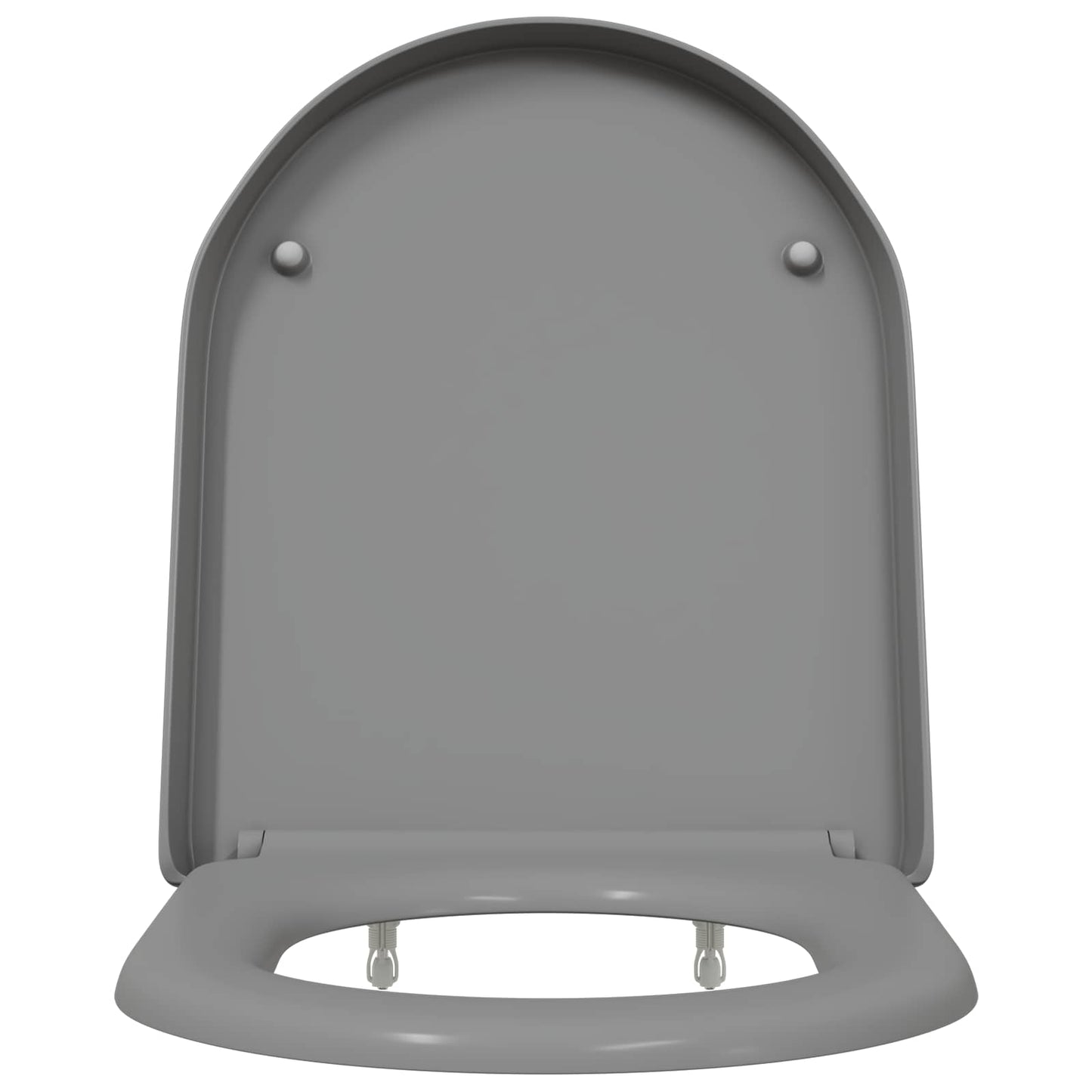 Toilettensitz Grau 49 x 36 x 4 cm Duroplast