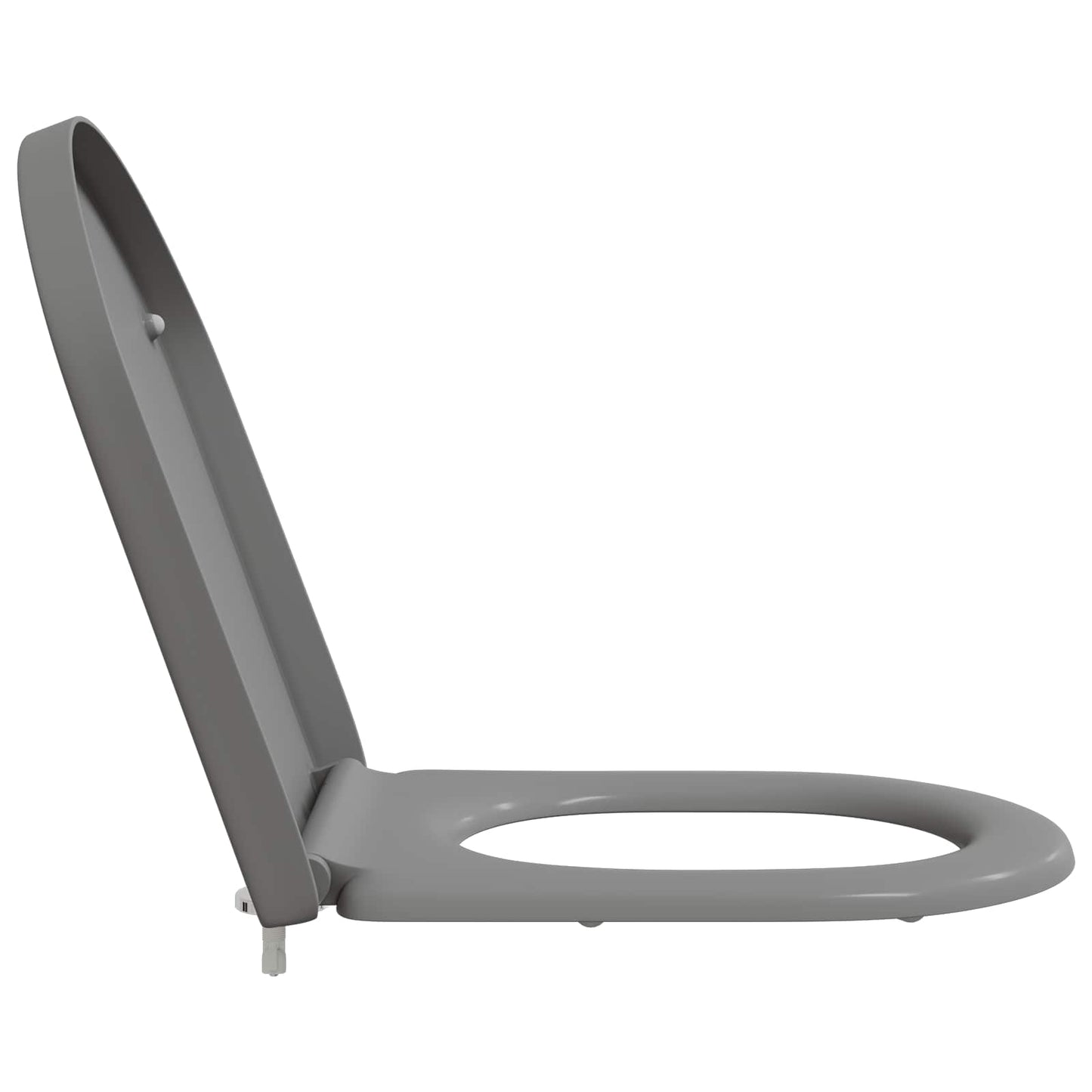 Toilettensitz Grau 49 x 36 x 4 cm Duroplast