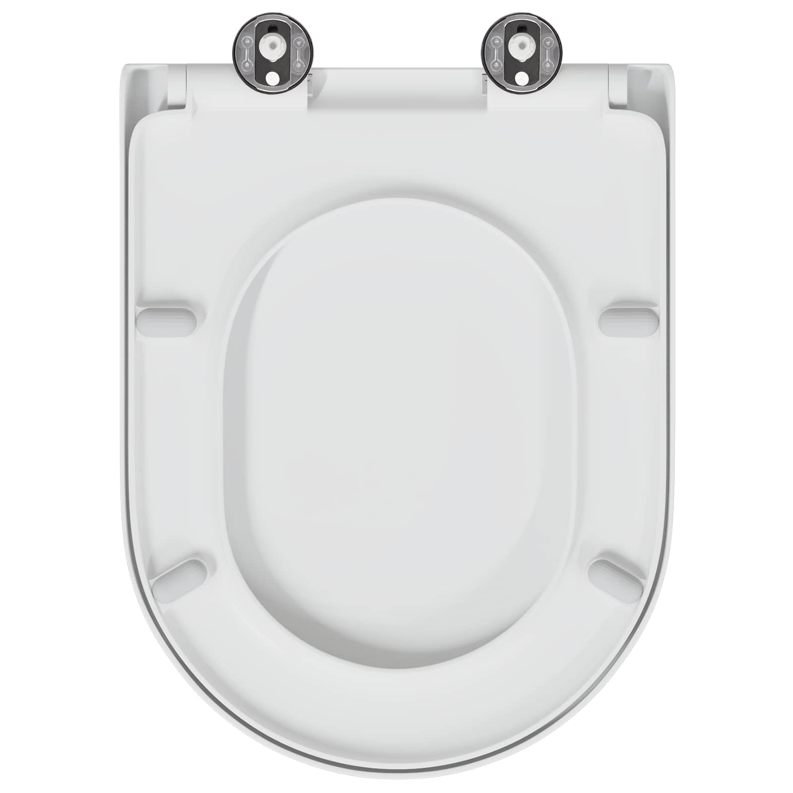 Toilettensitz Weiß 49 x 36 x 4 cm Duroplast
