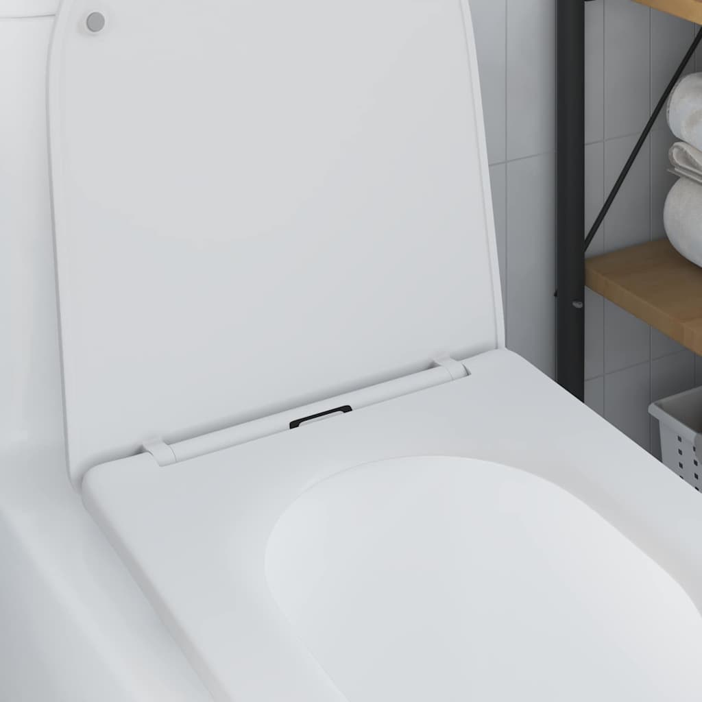 Toilettensitz Weiß 47 x 36 x 3,4 cm Duroplast