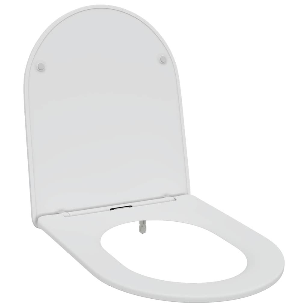 Toilettensitz Weiß 47 x 36 x 3,4 cm Duroplast