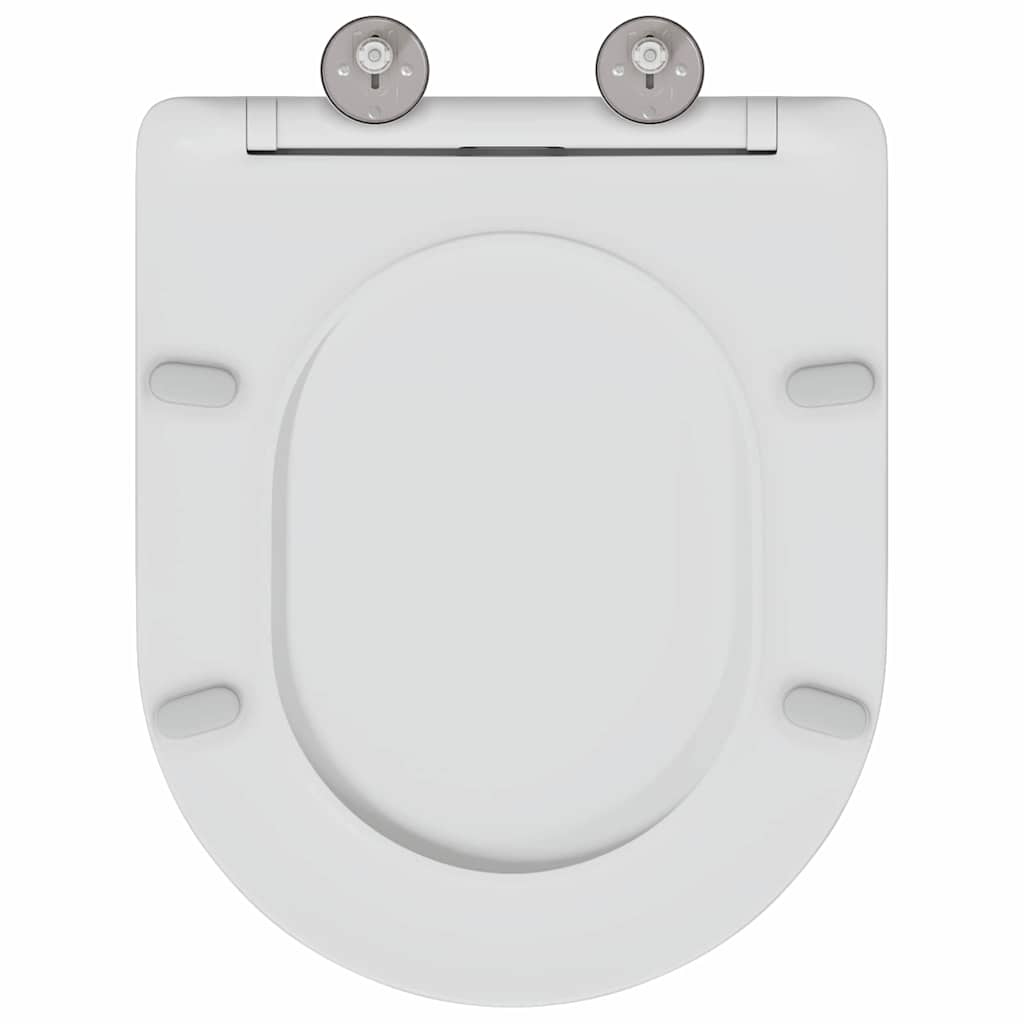 Toilettensitz Weiß 47 x 36 x 3,4 cm Duroplast