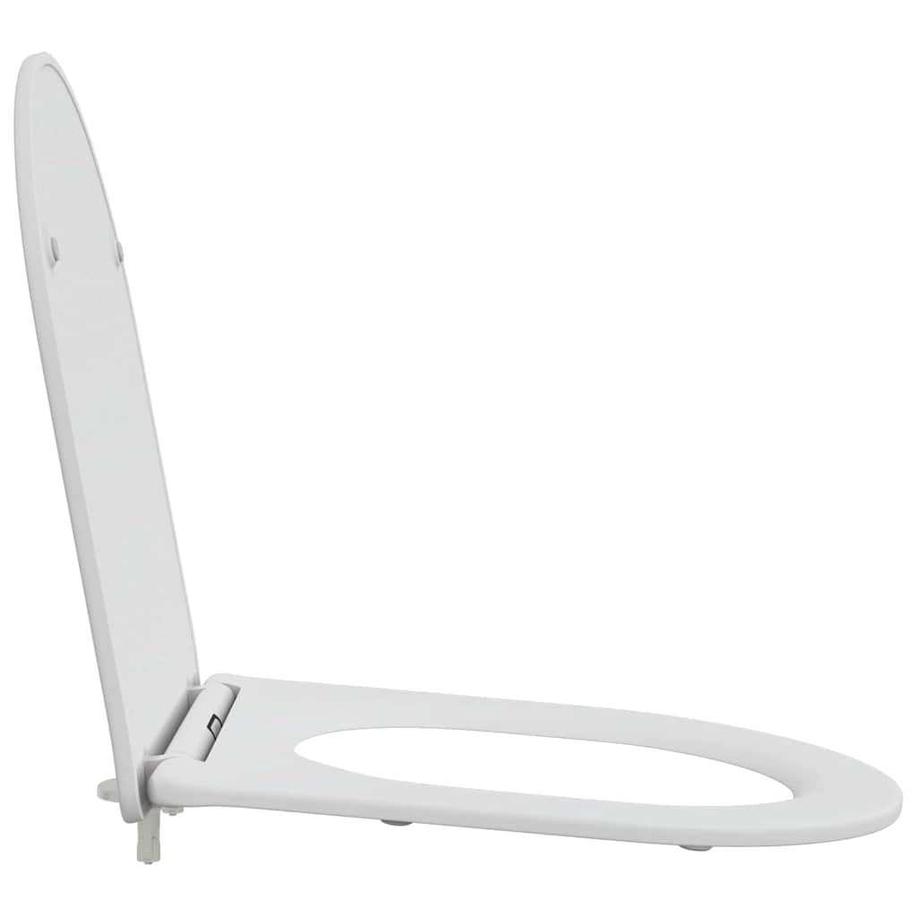 Toilettensitz Weiß 47 x 36 x 3,4 cm Duroplast