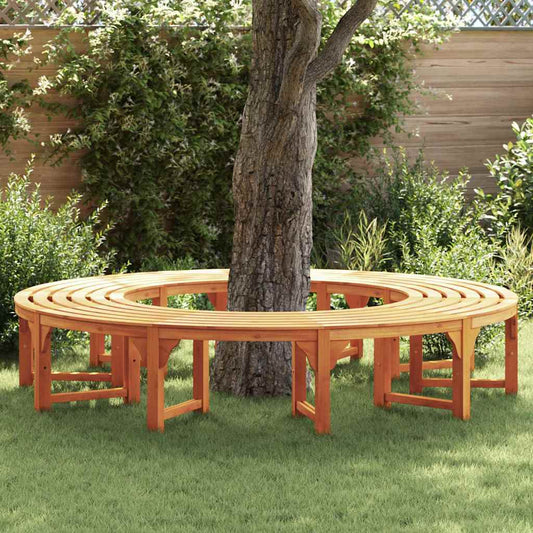Baumbank 8 -Seater 2 Stk. 160 x 80 x 45cm Natur