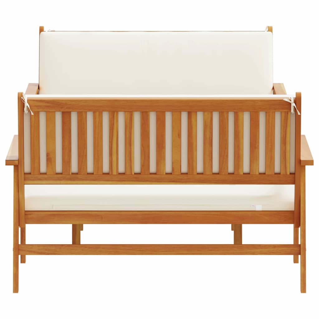 Gartensofa-set 3 stk. 4-Sitzanzahl Braun Massivholz Akazie