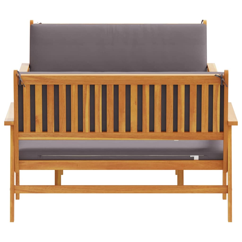 Gartensofa-set 3 stk. 4-Sitzanzahl Braun Massivholz Akazie
