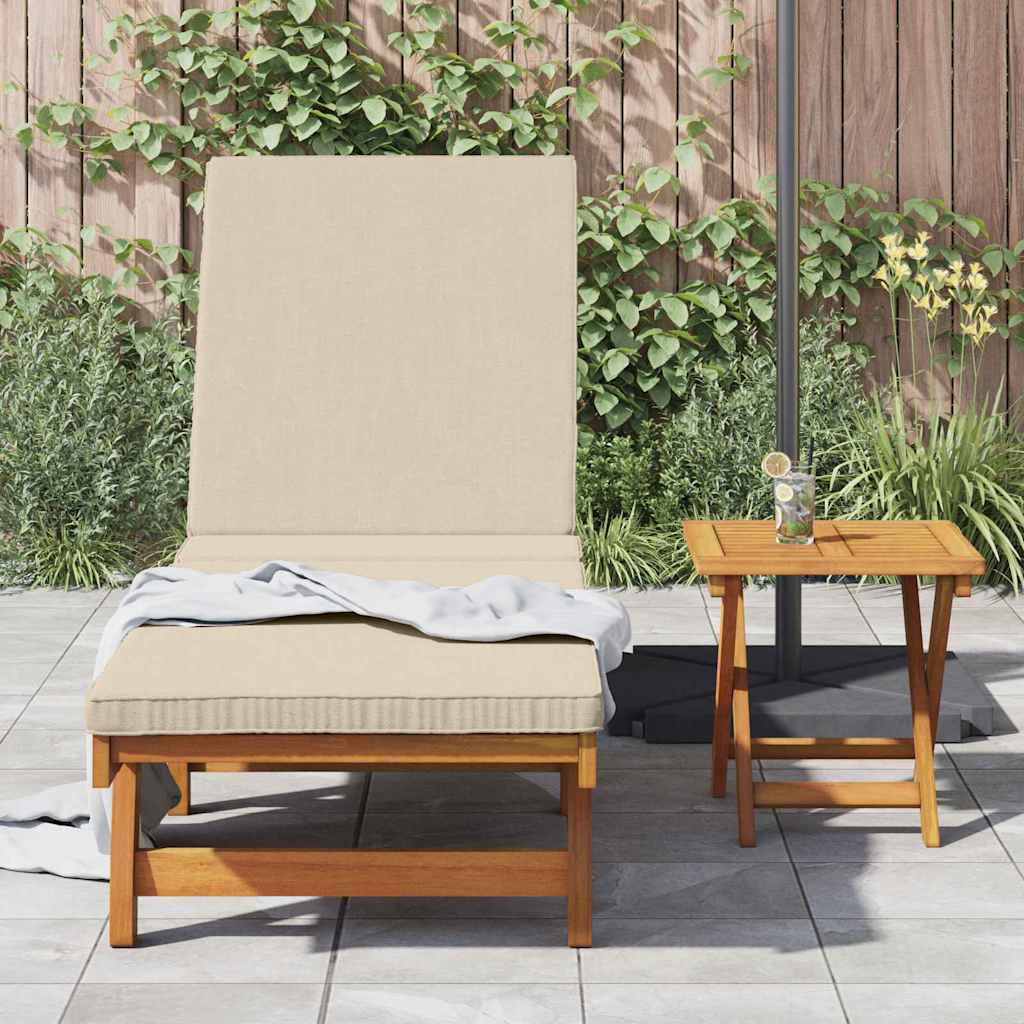 Sonnenliege 2 stk. Massivholz Akazie Braun