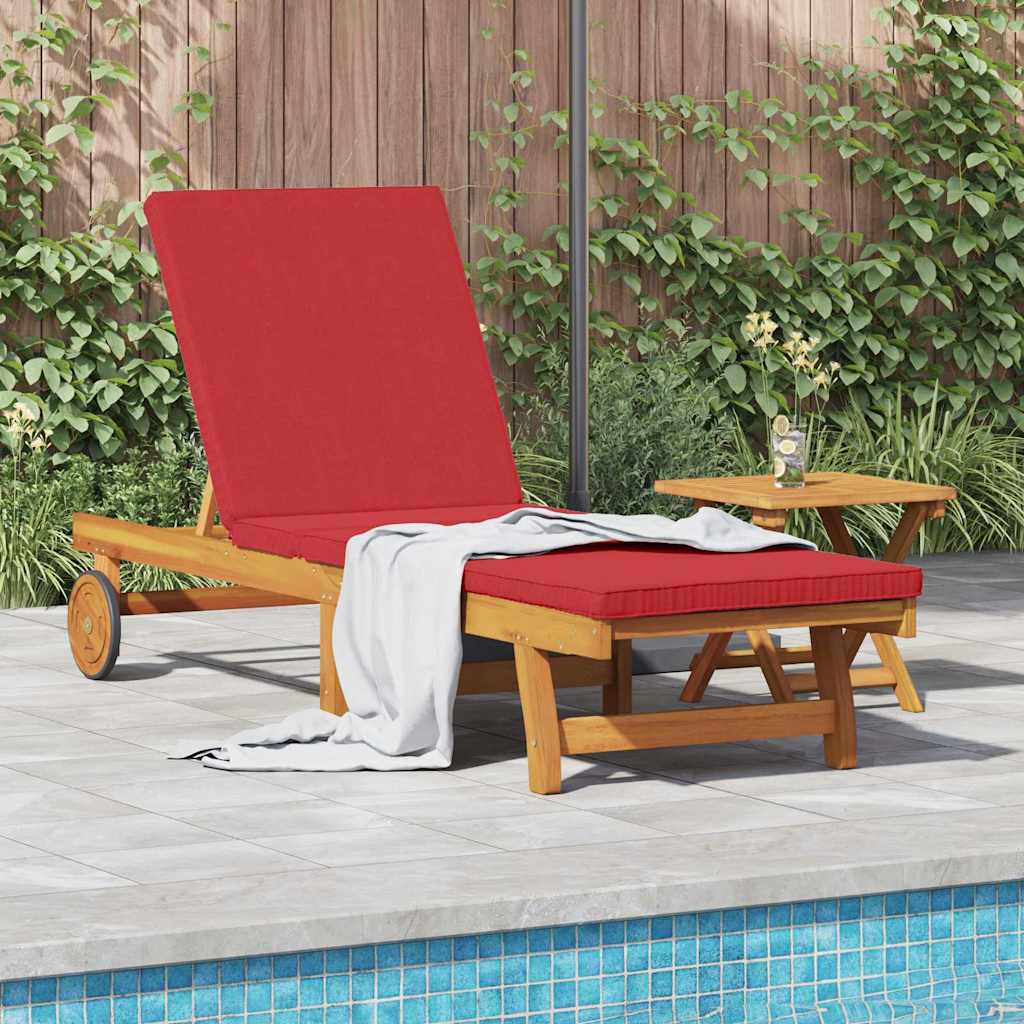 Sonnenliege 2 pcs Braun 40 x 40 x 40cm Massivholz Akazie