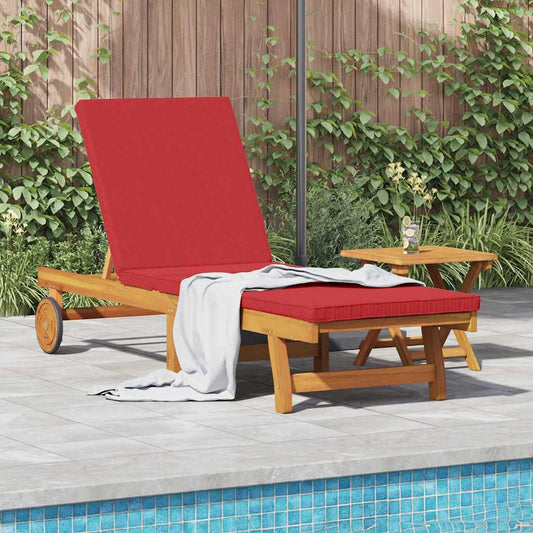 Sonnenliege 2 pcs Braun 40 x 40 x 40cm Massivholz Akazie