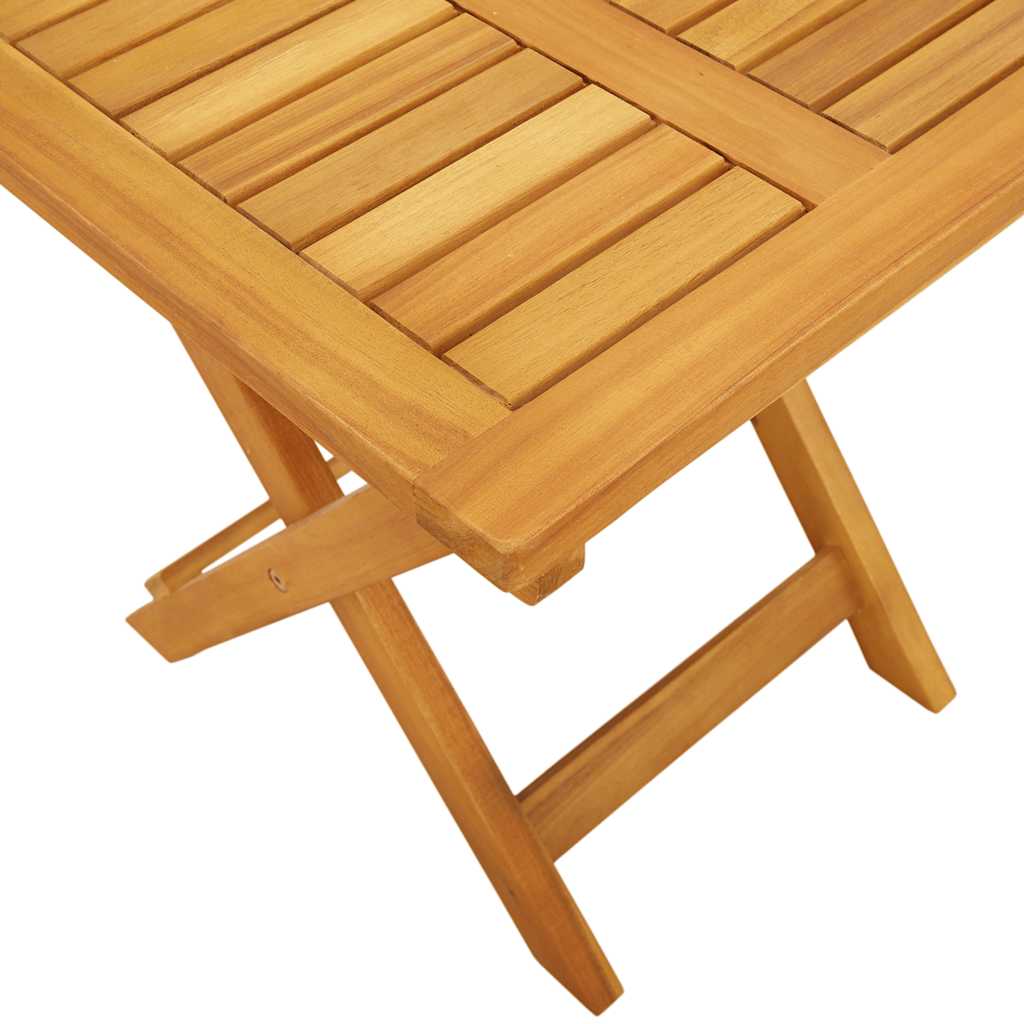 Sonnenliegen 2 Stk. mit Tisch Massivholz Akazie