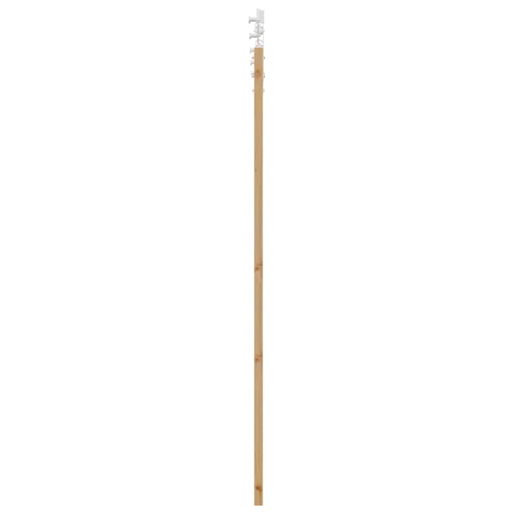 Schiebetür ORKDAL Natur 61 x 198,5 cm Solid Pine Wood and Glass