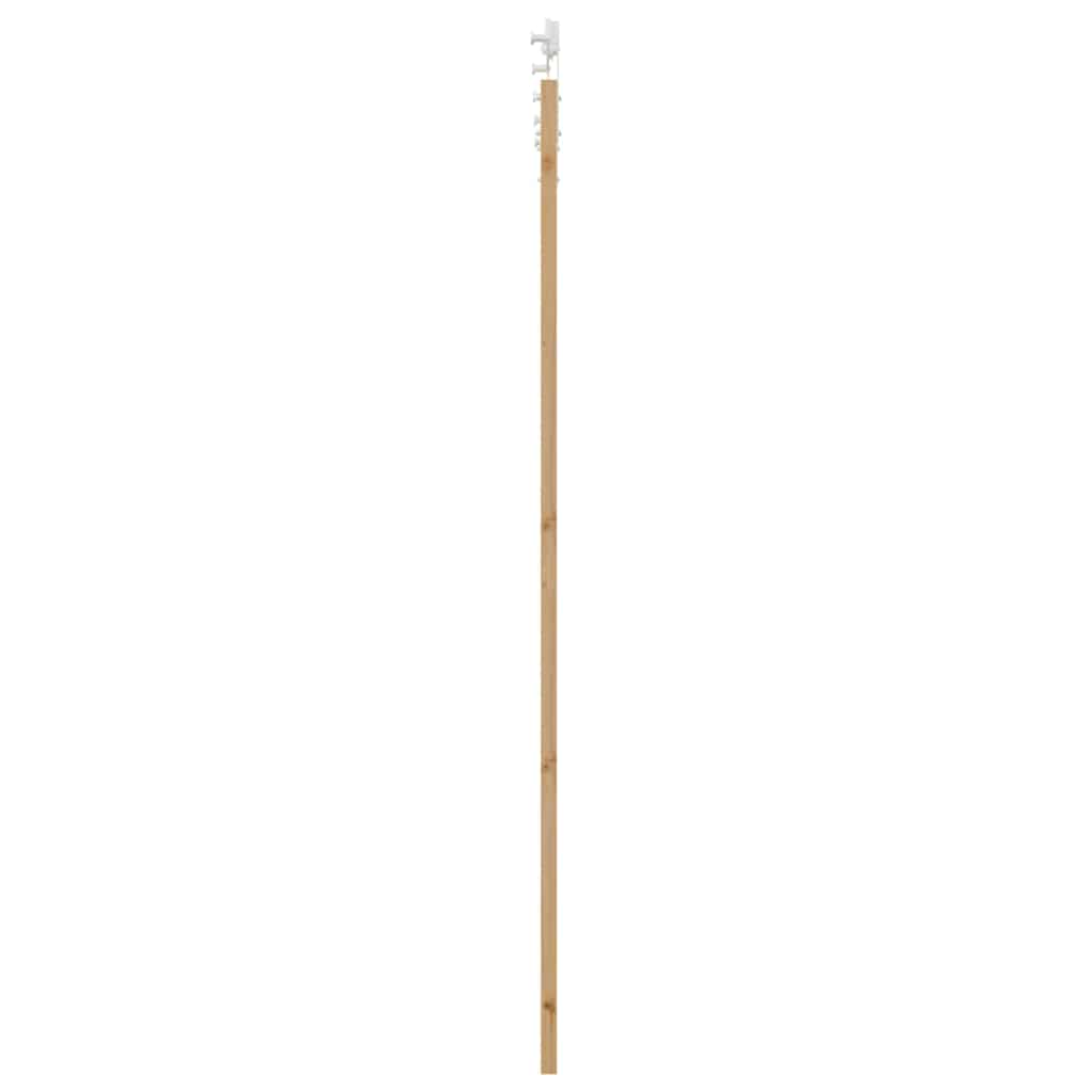 Schiebetür ORKDAL Natur 93 x 232 cm Solid Pine Wood and Glass
