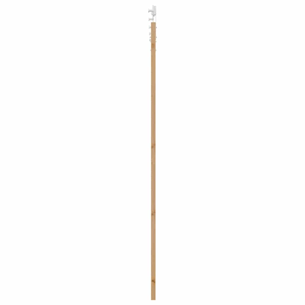 Schiebetür ORKDAL Natur 93 x 232 cm Solid Pine Wood and Glass