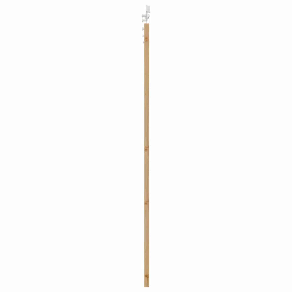 Schiebetür ORKDAL Natur 93 x 202 cm Solid Pine Wood and Glass