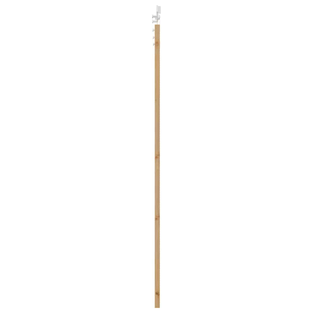 Schiebetür ORKDAL Natur 93 x 211 cm Solid Pine Wood and Glass