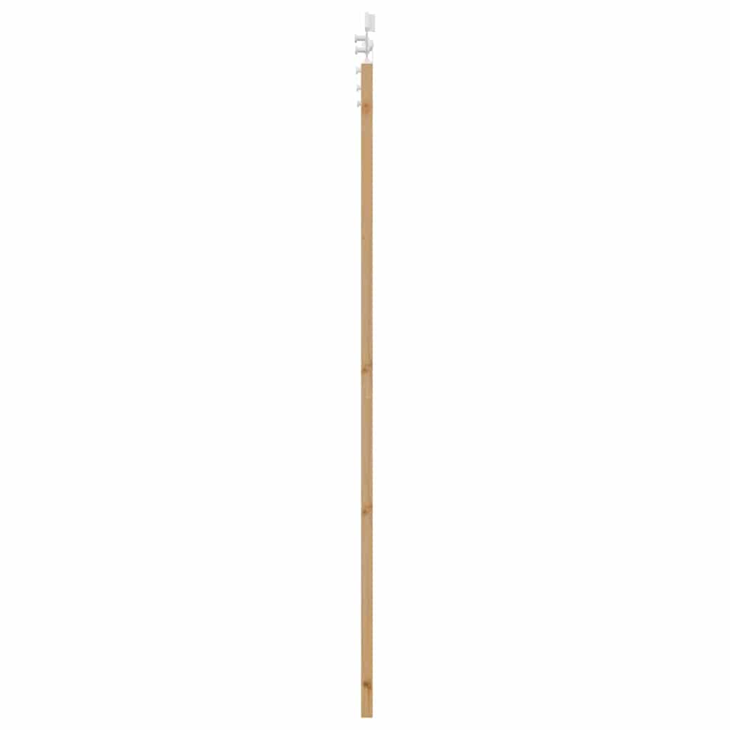 Schiebetür ORKDAL Natur 93 x 211 cm Solid Pine Wood and Glass