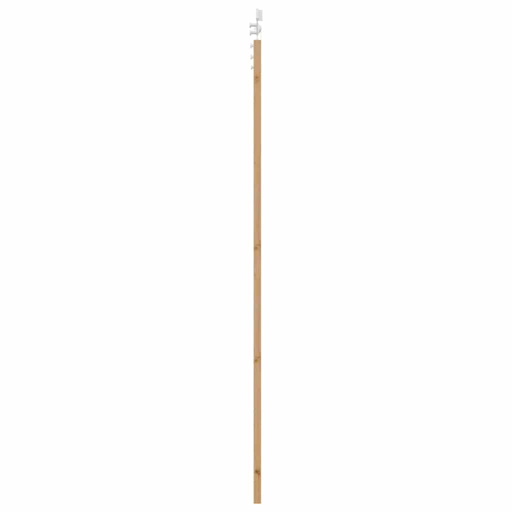 Schiebetür ORKDAL Natur 93 x 232 cm Solid Pine Wood and Glass