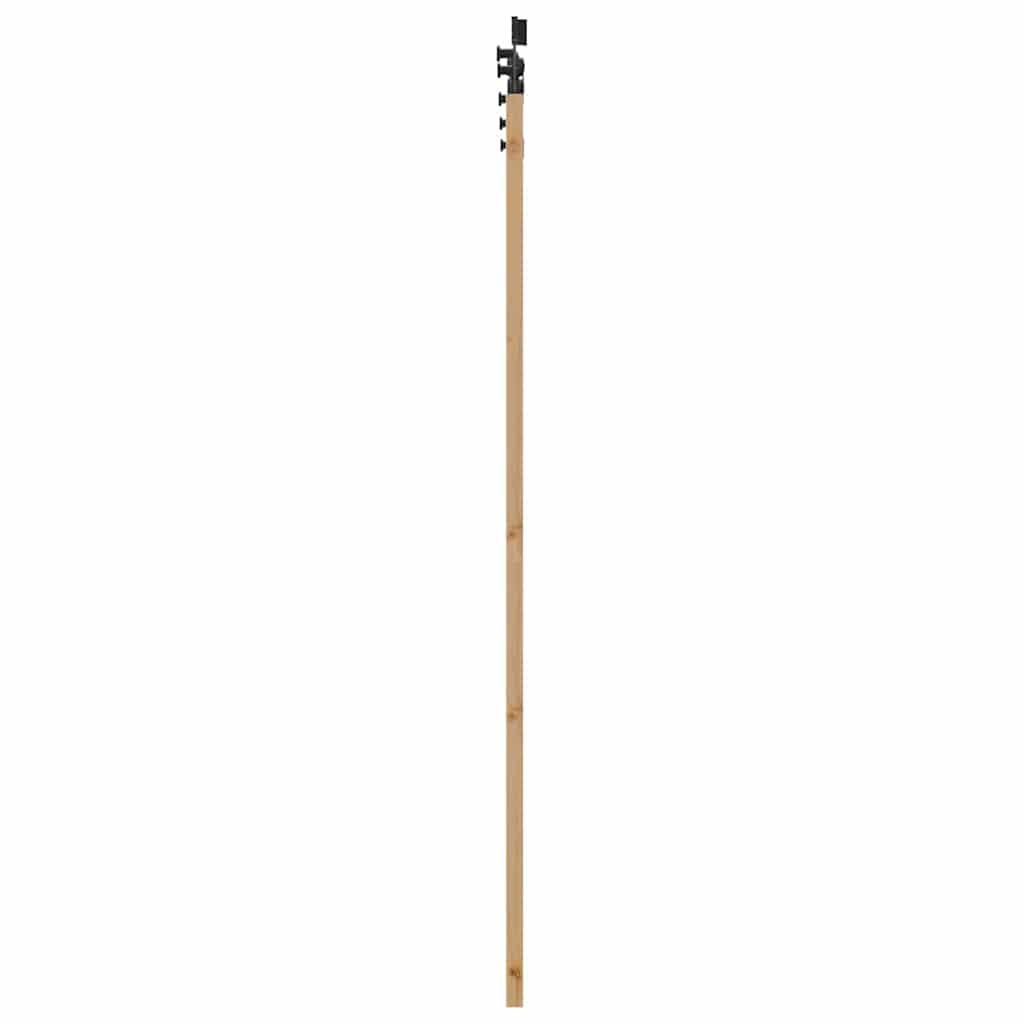 Schiebetür ORKDAL Natur 61 x 198,5 cm Solid Pine Wood and Glass