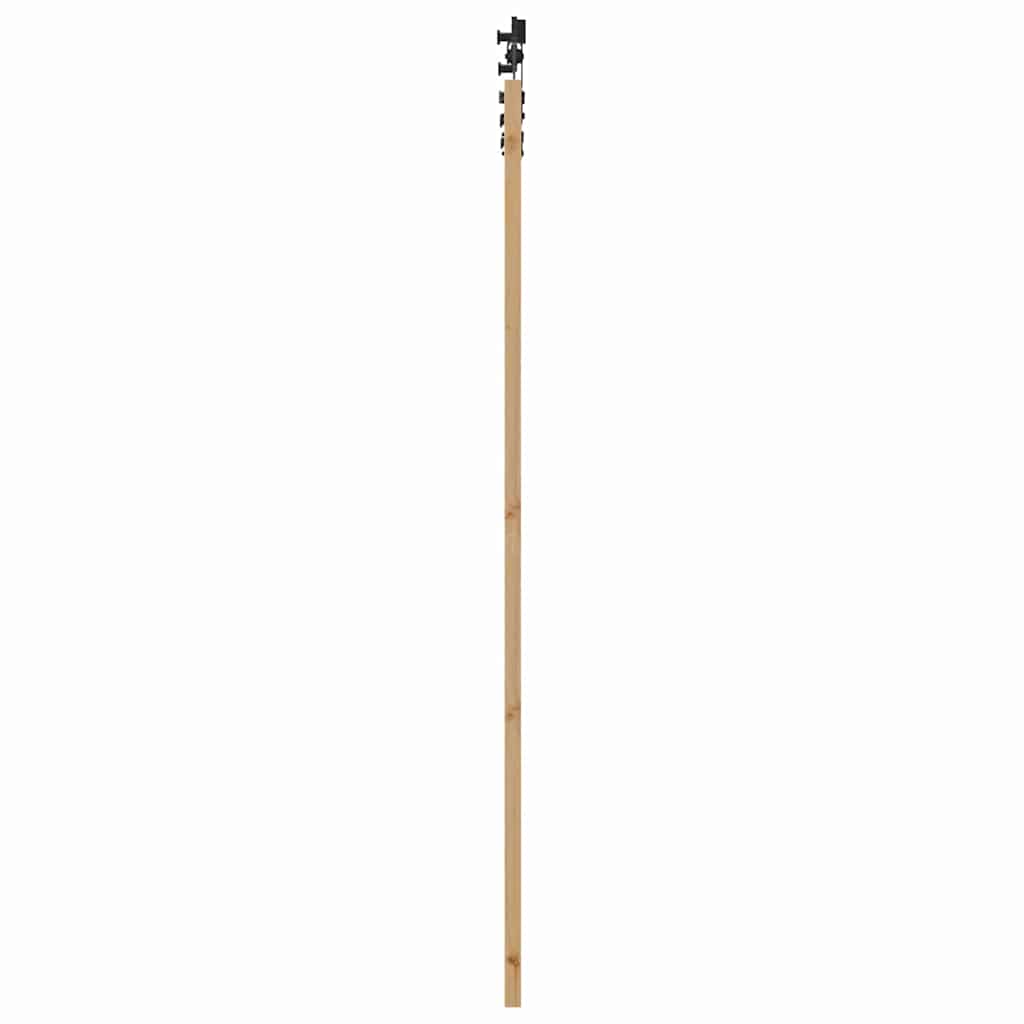 Schiebetür ORKDAL Natürlich und Schwarz 93 x 211 cm