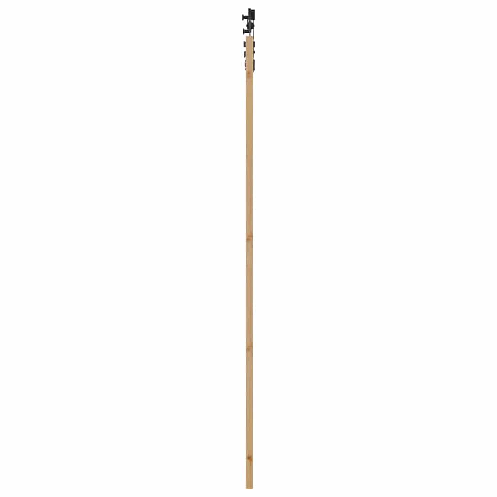 Schiebetür ORKDAL Natürlich und Schwarz 93 x 232 cm
