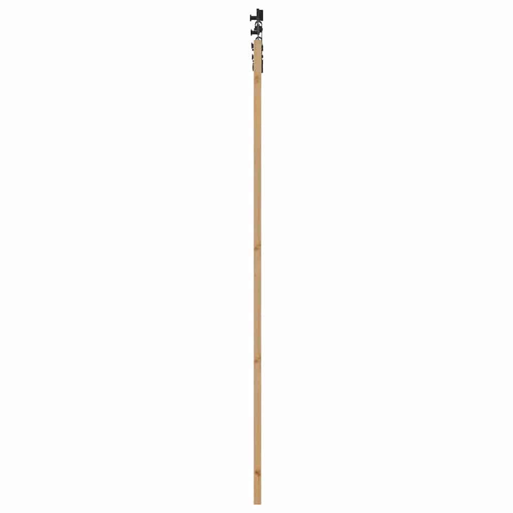 Schiebetür ORKDAL Natürlich und Schwarz 93 x 232 cm