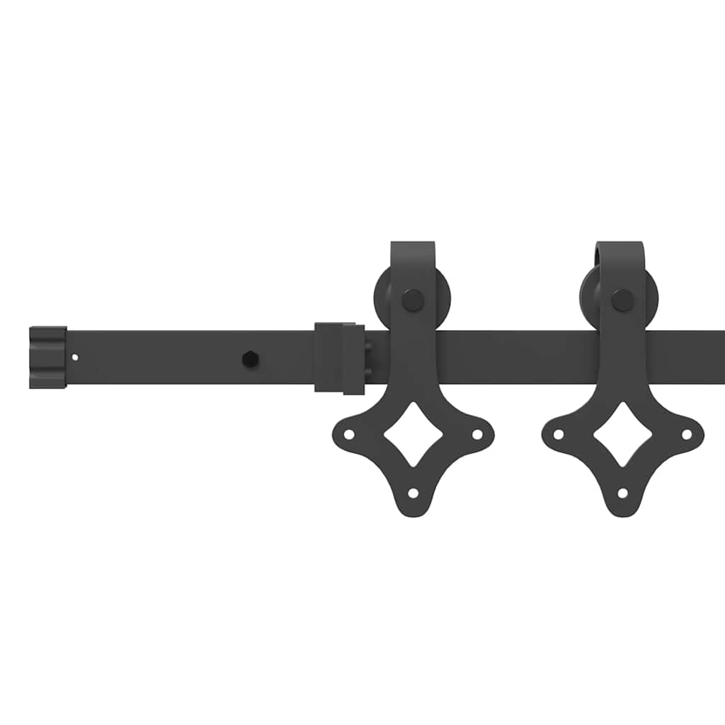 Schiebetür Weiß 83 x 211 cm Solid Pine Wood and Glass