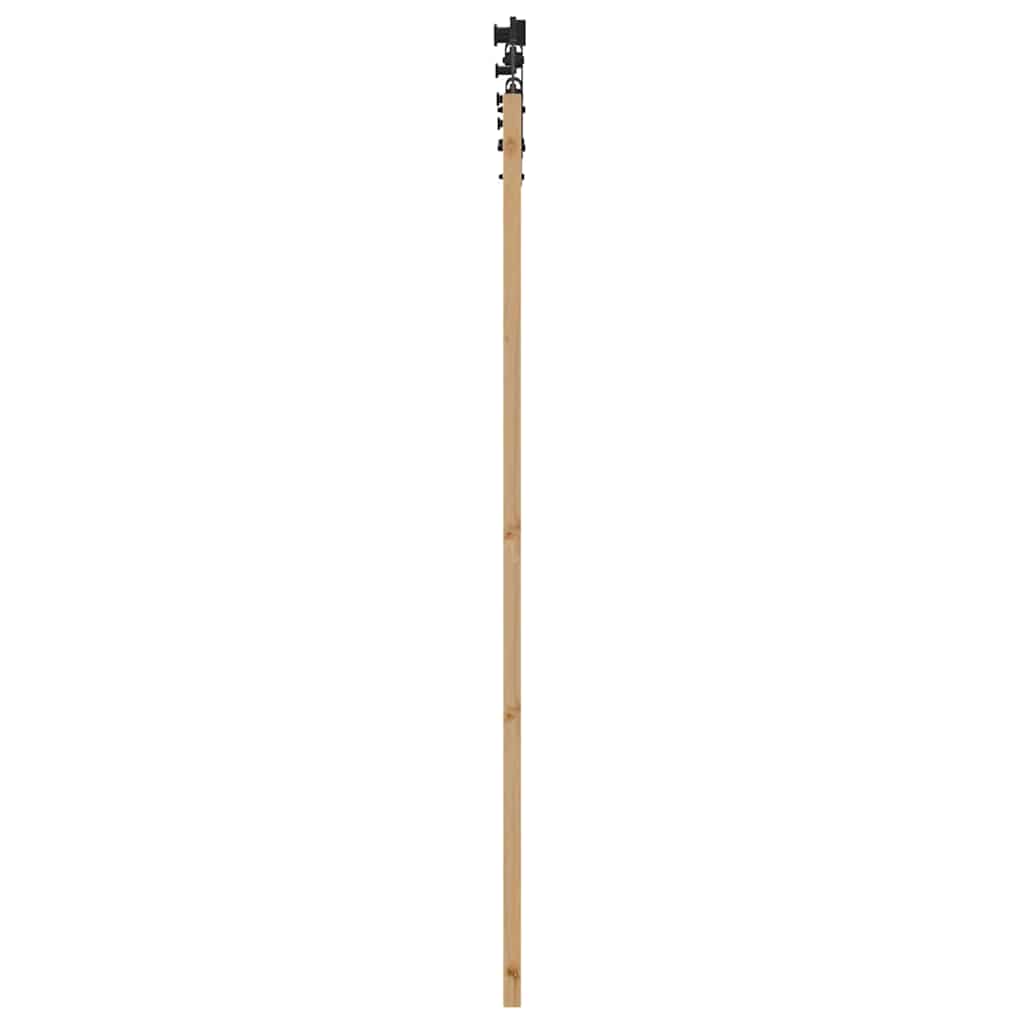 Schiebetür ORKDAL Natur 61 x 198,5 cm Solid Pine Wood and Glass