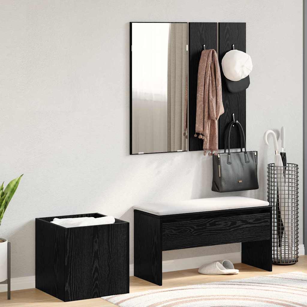 Flurmöbel-Set 5 stk. 80 x 30,5 x 40 cm Holzwerkstoff