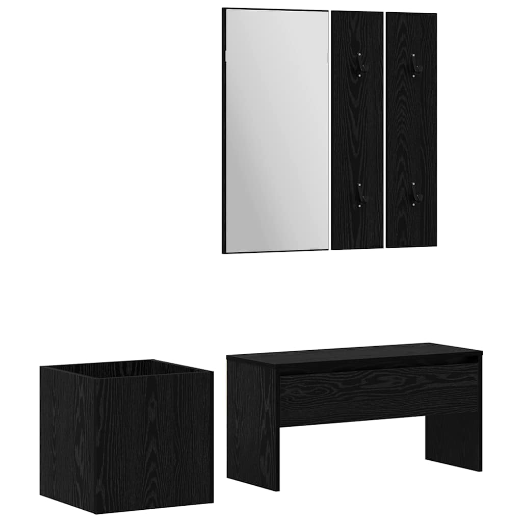 Flurmöbel-Set 5 stk. 80 x 30,5 x 40 cm Holzwerkstoff