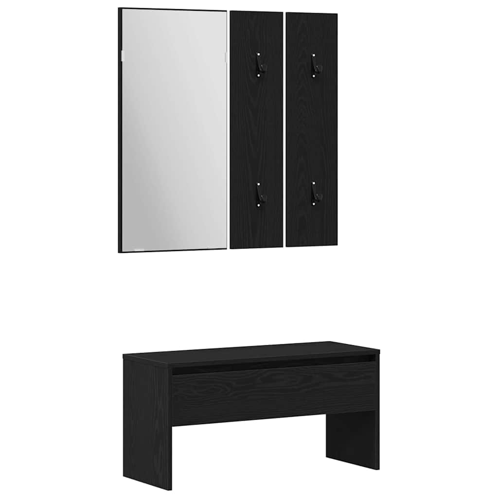 Flurmöbel-Set 5 stk. 80 x 30,5 x 40 cm Holzwerkstoff