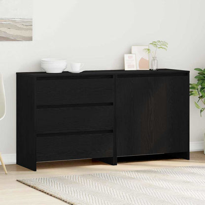 Sideboard 2 stk. Schwarz 70 x 41 x 75 cm Holzwerkstoff