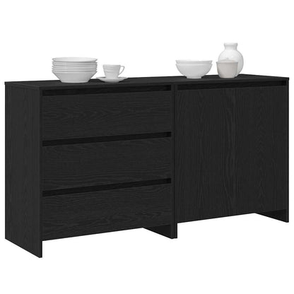 Sideboard 2 stk. Schwarz 70 x 41 x 75 cm Holzwerkstoff