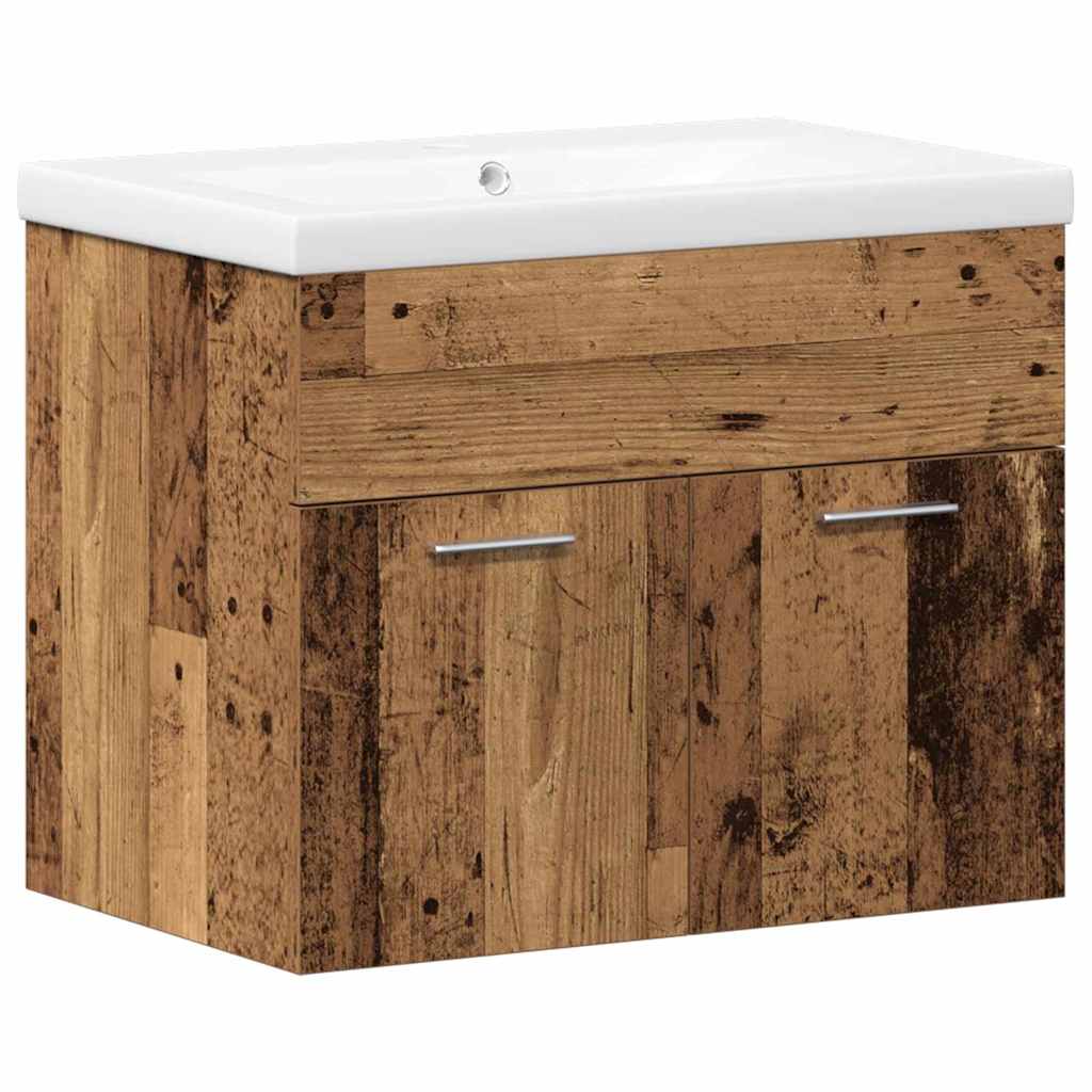 Badezimmerschrank Altholz 60 x 38,5 x 46 cm Holzwerkstoff