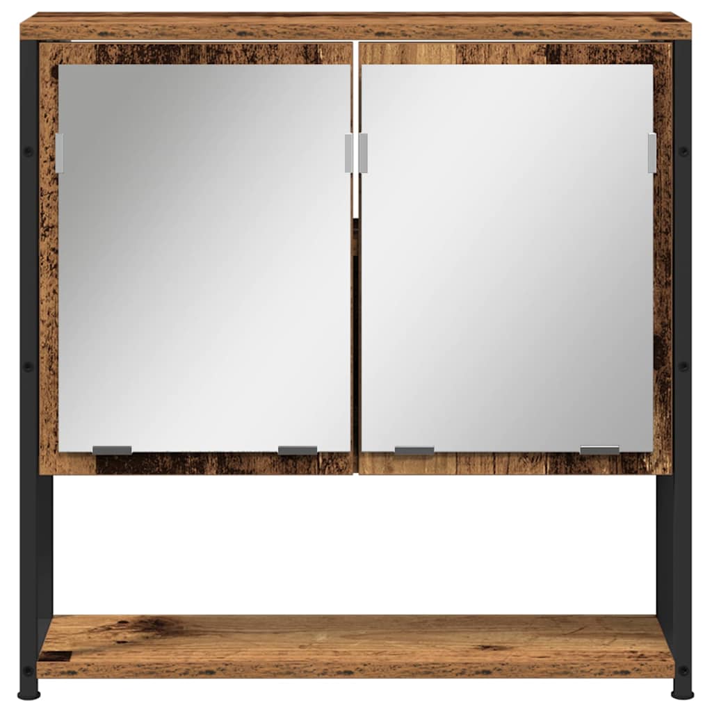 Badezimmermöbel-Set 3 stk. Braun 80 x 30 x 60 cm Holzwerkstoff