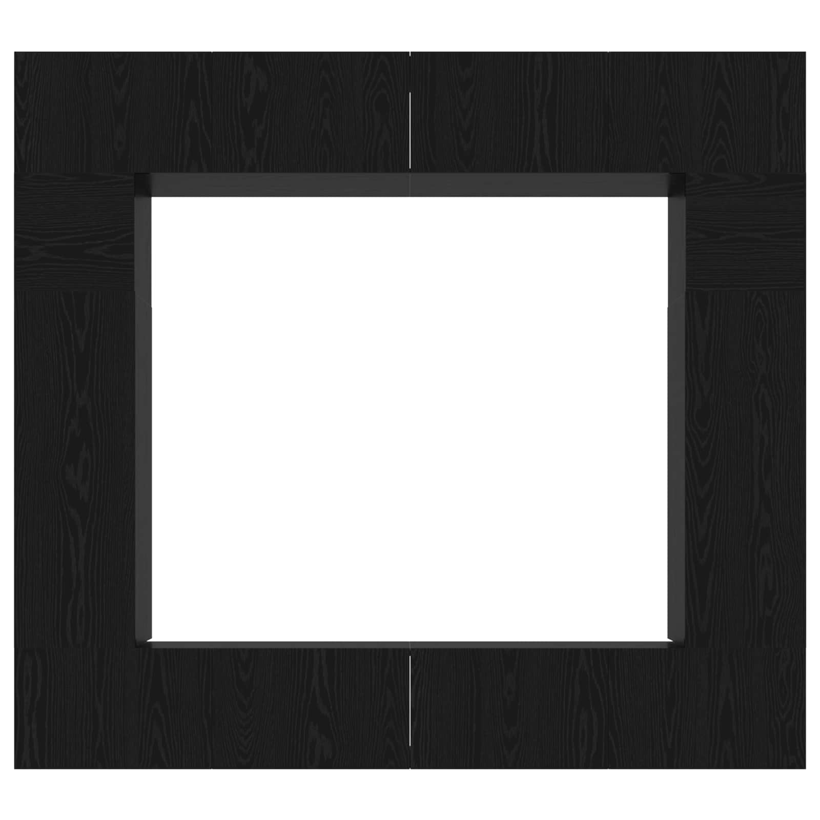 TV-Schrankset 8 stk. Schwarz Eichen-Optik Holzwerkstoff
