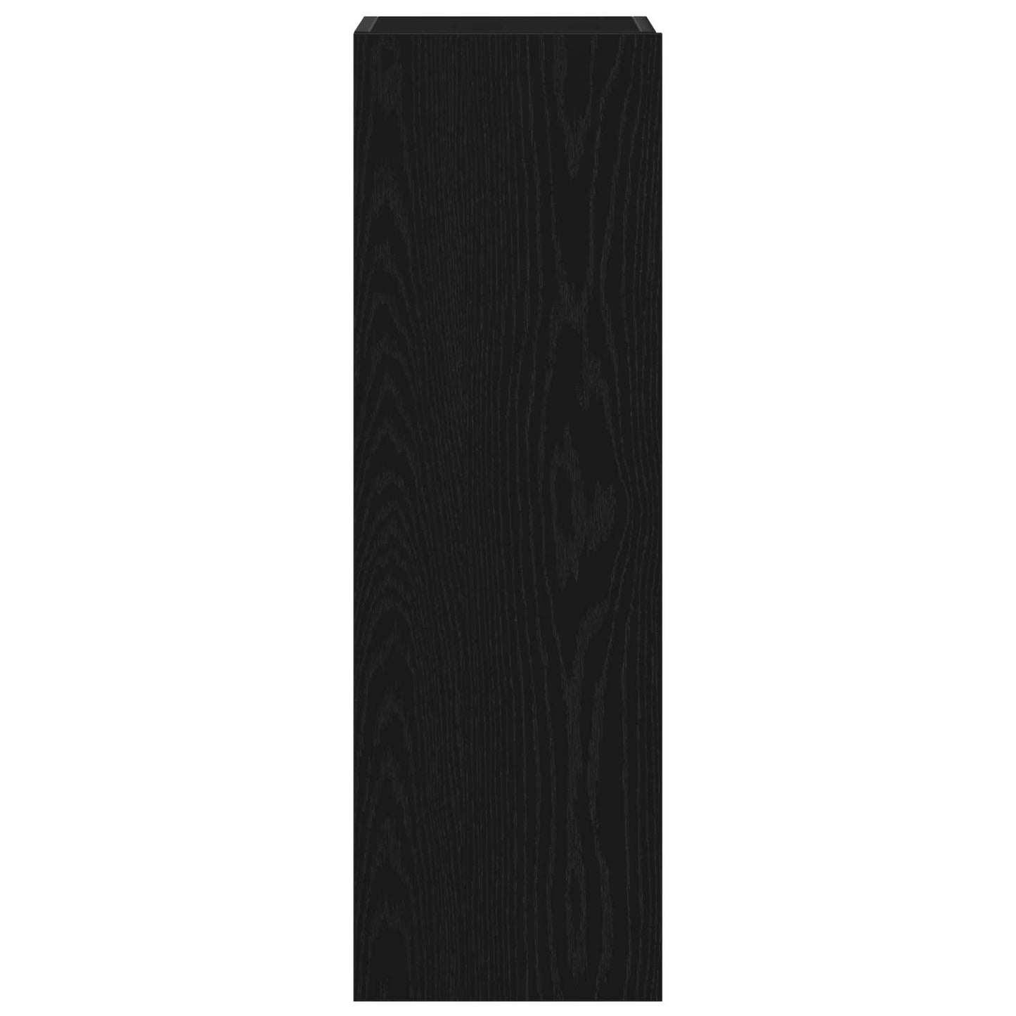 TV-Schrankset 3 pcs Schwarz Eichen-Optik 130,5 x 30 x 140 cm