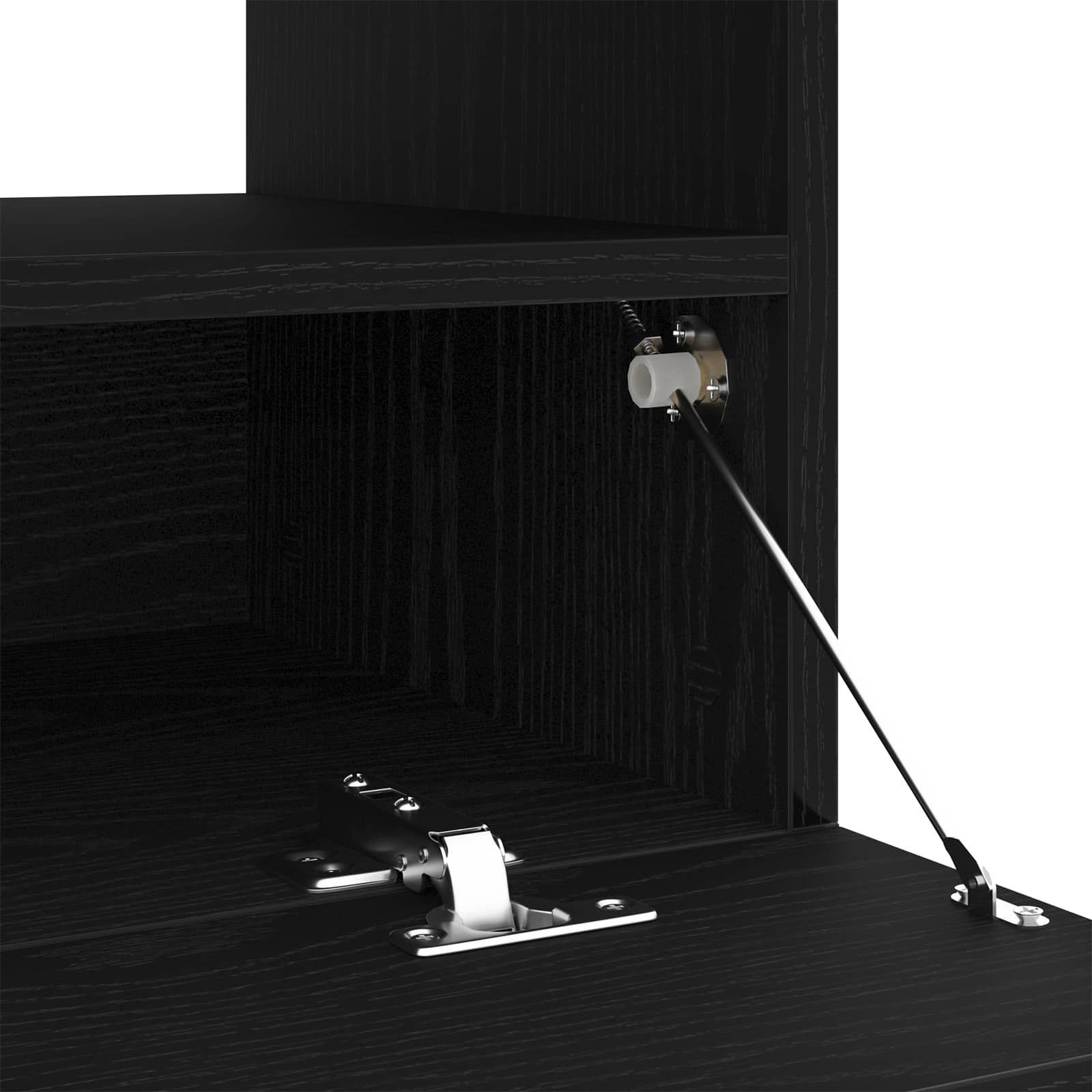 TV-Schrankset 2 pcs Schwarz 200 x 35 x 40 cm Holzwerkstoff
