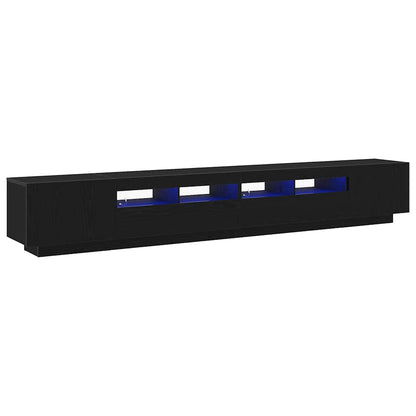 TV-Schrankset 3 stk. 260 x 35 x 40 cm Schwarz