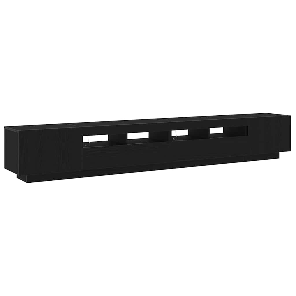 TV-Schrankset 3 stk. 260 x 35 x 40 cm Schwarz
